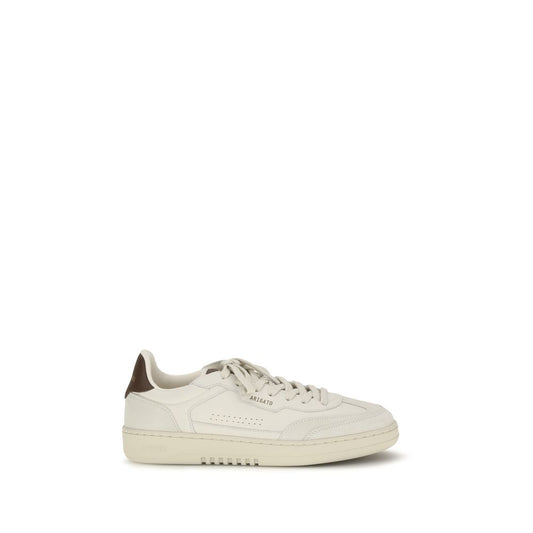 Athletic Sneakers by Axel Arigato for men in polyester & bos taurus suede calf leather white features an timeless silhouette from the Men's Skater Polyester & Bos Taurus Suede Calf Leather Athletic Sneakers collection, showcasing a timeless skater style for a timeless look.
