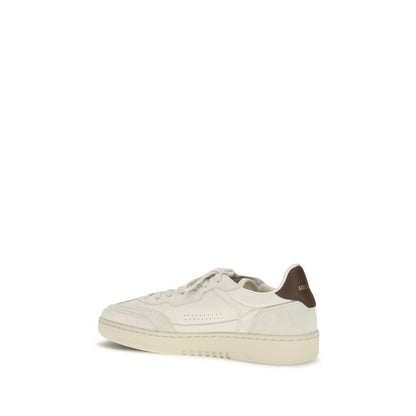 Athletic Sneakers by Axel Arigato for men in polyester & bos taurus suede calf leather white presents a sleek silhouette, perfectly capturing the skater style essence of Men's Skater Polyester & Bos Taurus Suede Calf Leather Athletic Sneakers with its sleek design and premium finish.
