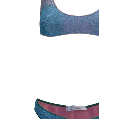Bikini by Oséree for women in polyamide blue & signature features an dramatic silhouette, artfully capturing the essence of the dramatic Women's Polyamide Bikini design with a sophisticated dramatic cut.