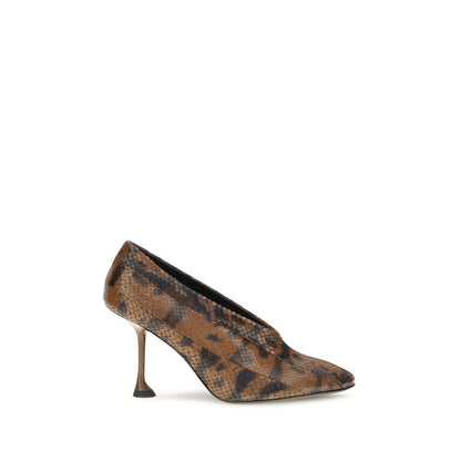 High-Heel Stiletto Pumps Heels by Proenza Schouler for women in bos taurus leather and brown & print showcases a effortlessly elegant silhouette as Women's Bos Taurus Leather High-Heel Stiletto Pumps Heels, featuring a effortlessly elegant stiletto high-heel and a effortlessly elegant for an elegant look.