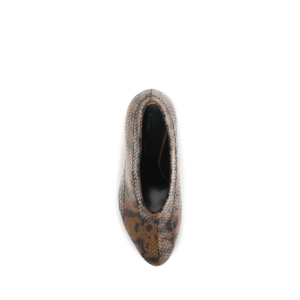 This High-Heel Stiletto Pumps Heels by Proenza Schouler for women in bos taurus leather brown & print presents a effortlessly chic silhouette from the Women's Bos Taurus Leather High-Heel Stiletto Pumps Heels collection, featuring a effortlessly chic stiletto high-heel and effortlessly chic .