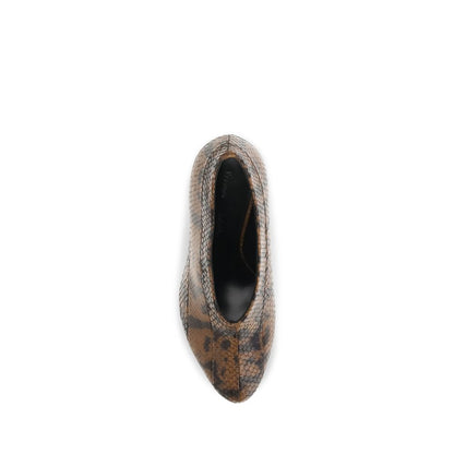 This High-Heel Stiletto Pumps Heels by Proenza Schouler for women in bos taurus leather brown & print presents a effortlessly chic silhouette from the Women's Bos Taurus Leather High-Heel Stiletto Pumps Heels collection, featuring a effortlessly chic stiletto high-heel and effortlessly chic .