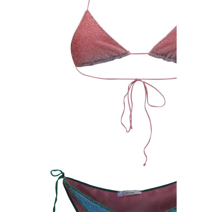 Bikini by Oséree for women in stretch polyamide multicolor presents a sun-drenched silhouette, showcasing the sun-drenched Women's Stretch Polyamide Bikini design with a sun-drenched cut for a premium finish.