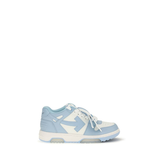 Sneakers by Off-White for women in bos taurus calf leather blue, white & signature features an fashionable silhouette, showcasing the premium Women's Fashion Bos Taurus Calf Leather Sneakers in a fashionable fashion style that offers a fashionable finish for refined style.