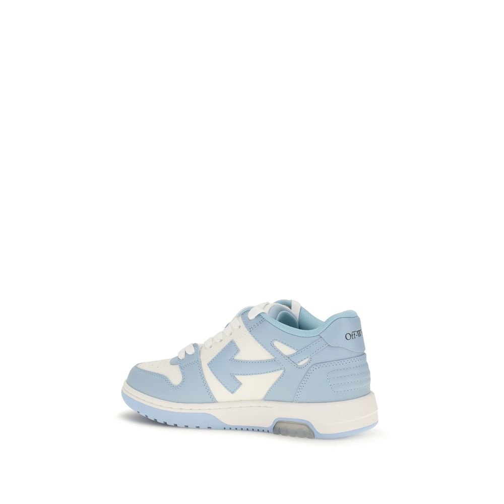 Sneakers by Off-White for women in bos taurus calf leather blue, white & signature presents a on trend silhouette from the Women's Fashion Bos Taurus Calf Leather Sneakers collection, showcasing a on trend fashion style for an elevated aesthetic.