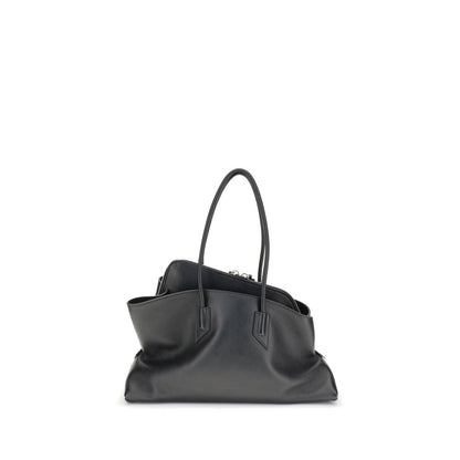 Shoulder Bag by The Attico for women in bos taurus calf leather black & monogram features a effortless sophistication silhouette, secured by a snap & zipper with ample and versatile shoulder-strap & handle for a effortless sophistication finish.
