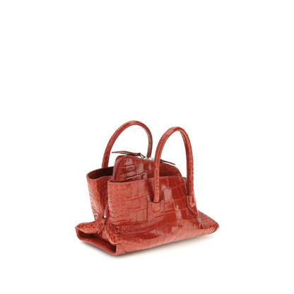 Mini Handbag by The Attico for women in polyurethane & bos taurus calf leather multicolor & red features a refined silhouette, showcasing a secure zipper, organized , and versatile shoulder-strap & handle for a refined finish.