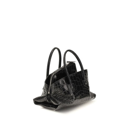 Mini Handbag by The Attico for women in polyurethane & bos taurus calf leather black & red features a exquisite silhouette, showcasing a secure zipper and exquisite with versatile shoulder-strap & handle for a exquisite finish.