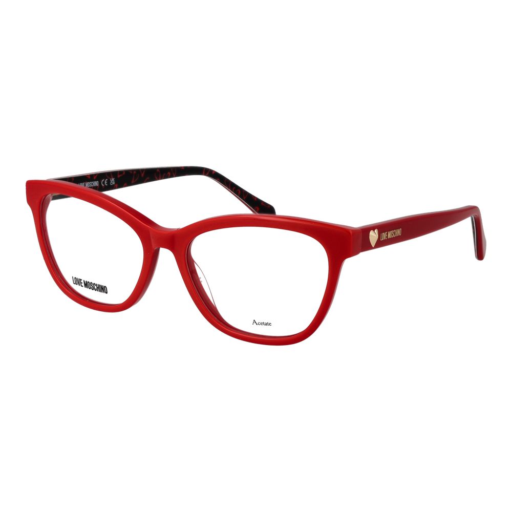 Love Moschino Women's Full-Rim Cat-Eye Acetate Eyeglasses Frames - Multicolour