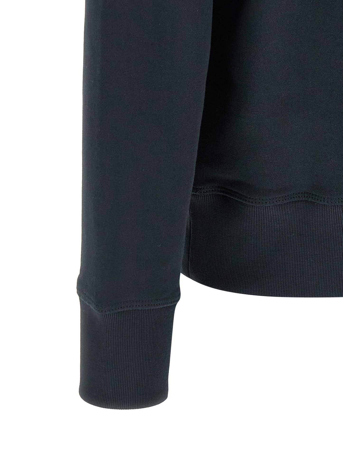 Sweatshirt Hoodie by Moncler Grenoble for men in cotton blue & print features a slouchy chic silhouette, detailed with a slouchy chic and a signature hooded neckline for an elevated aesthetic.