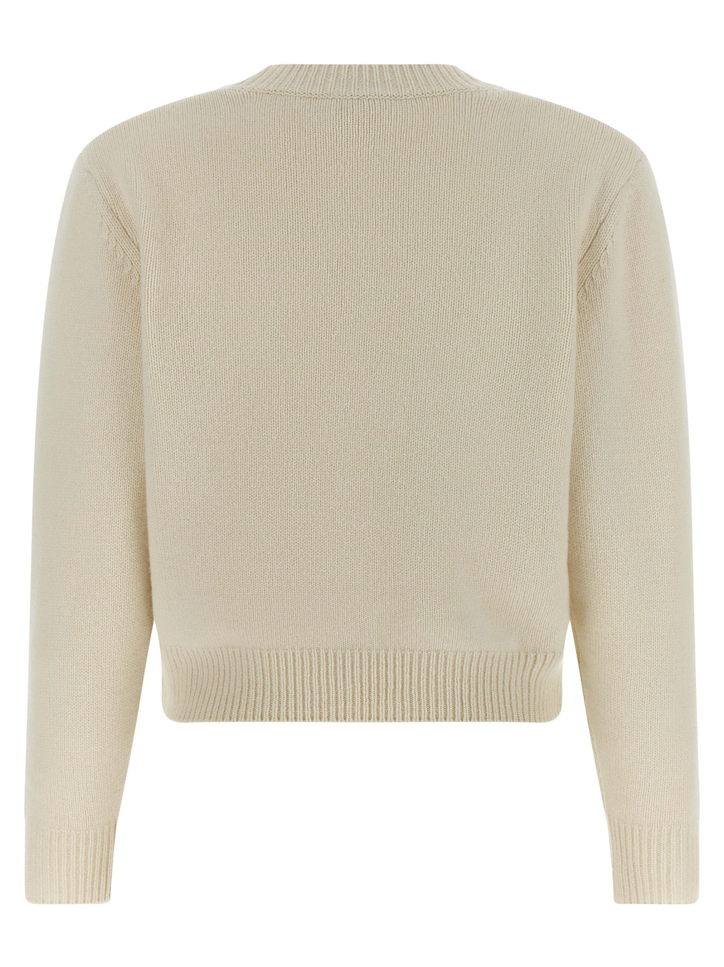 Cardigan by A.P.C. for women in wool white & patterned features an crisp silhouette, showcasing a sophisticated and detail for a truly crisp finish.