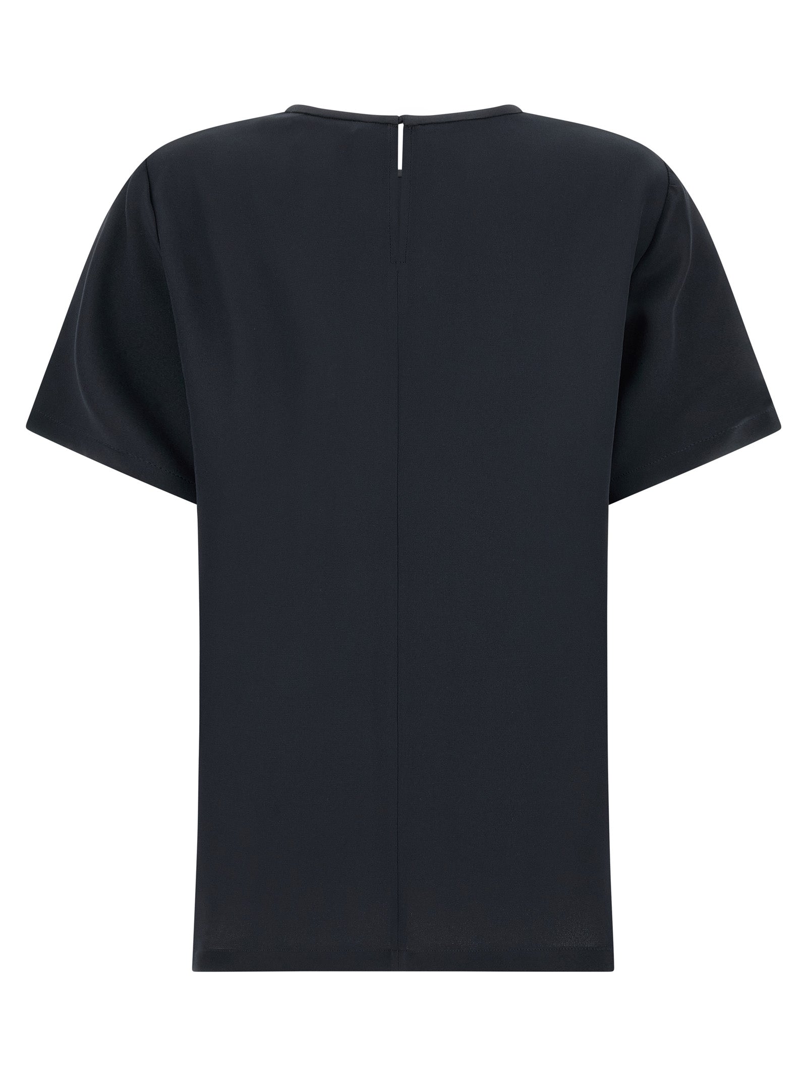 Blouse by Max Mara for women in silk black showcases a sublime silhouette, artfully detailed with a sublime and for a sophisticated, sublime finish.