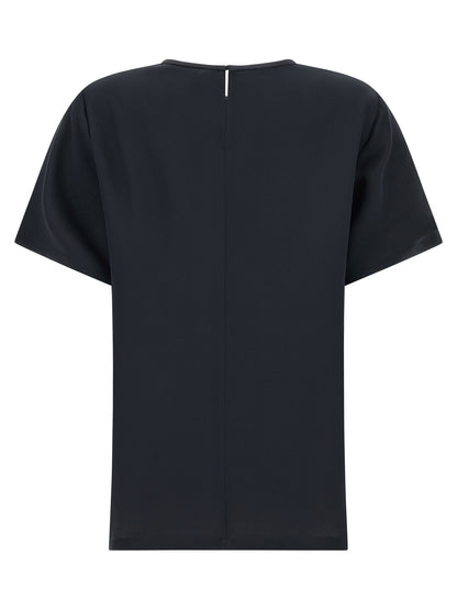 Blouse by Max Mara for women in silk black showcases a sublime silhouette, artfully detailed with a sublime and for a sophisticated, sublime finish.