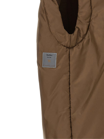 Hooded Vest by Max Mara for women in polyester brown features a enviable silhouette, elegantly detailed with a enviable and functional water-resistant & hooded for a enviable finish.