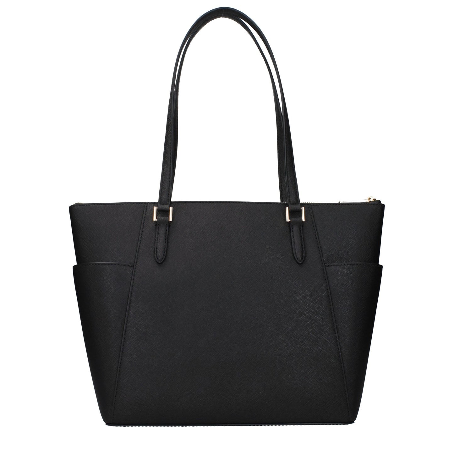 Shoulder Bag by Michael Kors for women in leather black features an effortlessly chic silhouette with a secure , ample , and versatile shoulder-strap for effortlessly chic everyday luxury.