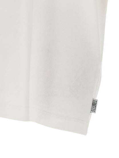 MM6 Maison Margiela White Cotton T-Shirt