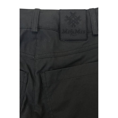 Mr&Mrs Italy Black Cotton Women Pants