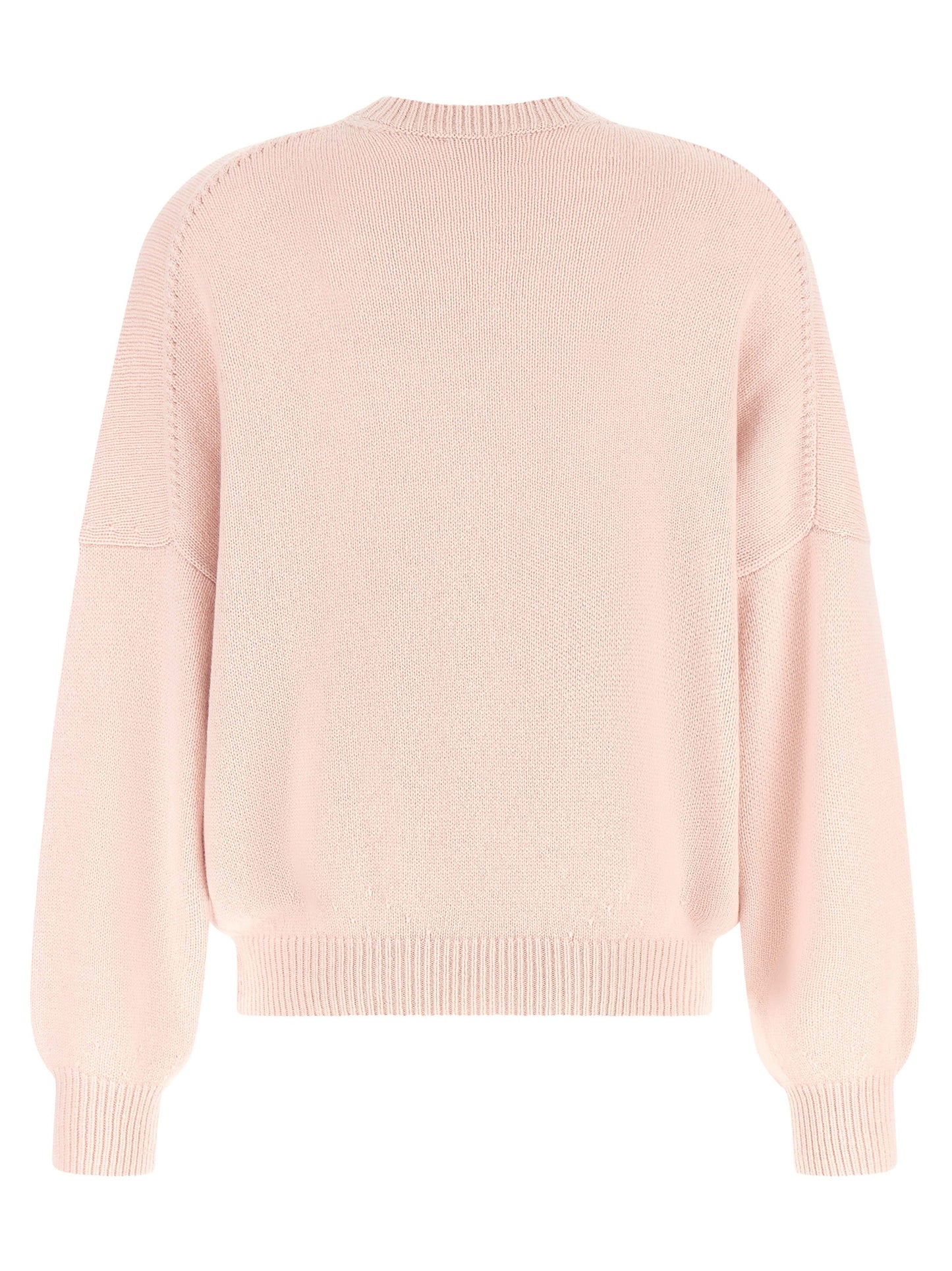 Cardigan by Khaite for women in cashmere multicolor & pink features an crisp silhouette, showcasing a sophisticated crew neckline and detail for a truly crisp finish.