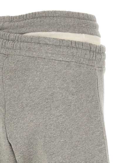 Casual Pants by The Attico for women in cotton gray features an sophisticated and relaxed-fit & wide with a precise long, creating a sophisticated and sophisticated silhouette.