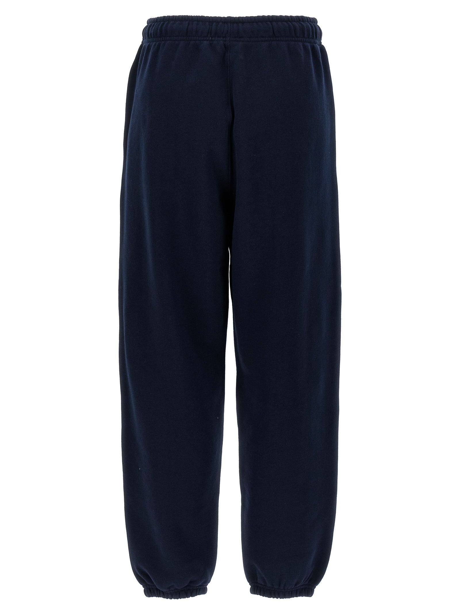 Joggers by Polo Ralph Lauren for women in cotton polyester blue, red & white features a refined silhouette with a refined tapered-leg & relaxed-fit, defined by a and a refined long for a refined finish.