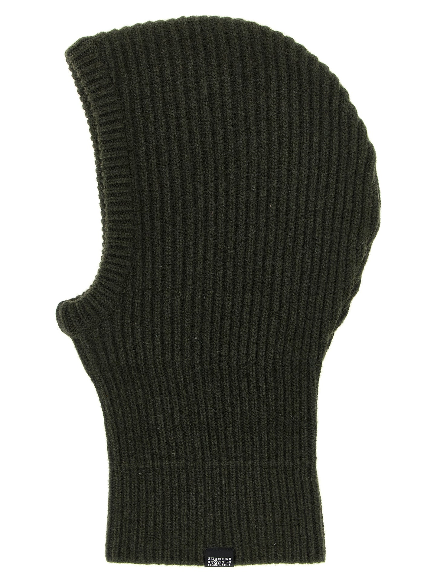 Hat by MM6 Maison Margiela for women in polyamide wool bicolour, black, green & signature features an exquisite silhouette, showcasing the exquisite craftsmanship of this Polyamide Wool Hat.