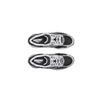 Saucony Black And White Synthetic Athletic Sneakers