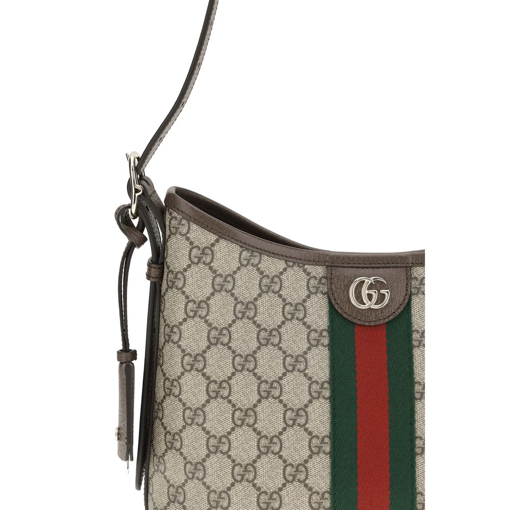Small Shoulder Handbag by Gucci for women in leather beige, gold & signature features an refined silhouette, showcasing a secure magnetic, ample , and versatile shoulder-strap & adjustable-strap for a sophisticated refined aesthetic.