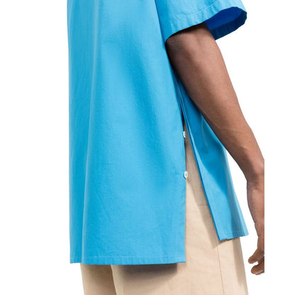 Ambush Blue Cotton Shortsleeve Shirt