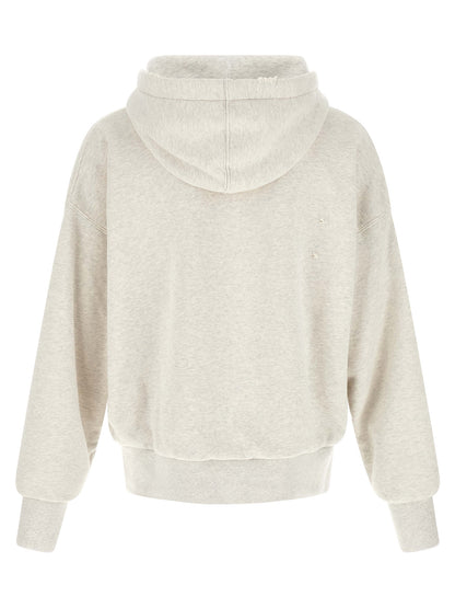 Sweatshirt Hoodie by Golden Goose for men in cotton gray, light-grey & signature showcases a city-ready silhouette, artfully detailed with a signature hooded neckline and for a city-ready finish.