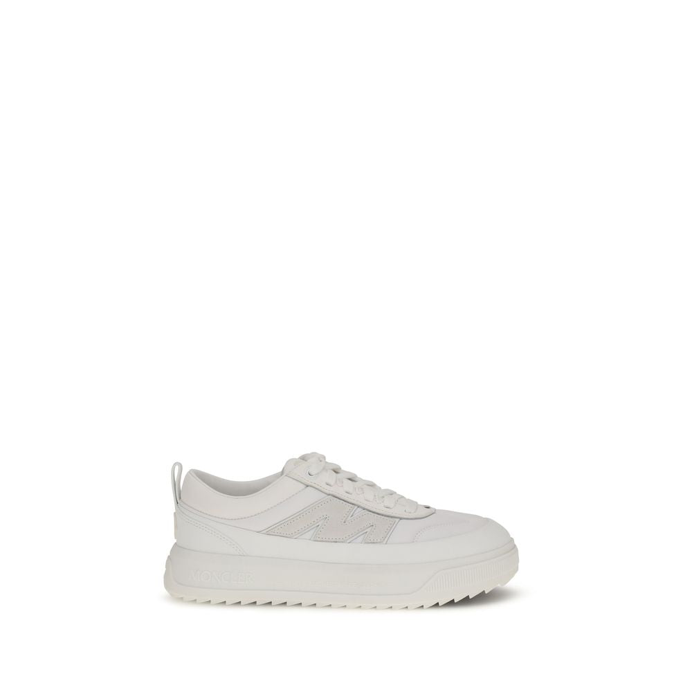 Athletic Sneakers by Moncler for men in eva tu & bos taurus nubuck calf leather white, signature & monogram features an effortless chic silhouette, showcasing the signature athletic style of the Men's Athletic EVA TU & Bos Taurus Nubuck Calf Leather Sneakers collection with a truly effortless chic finish.