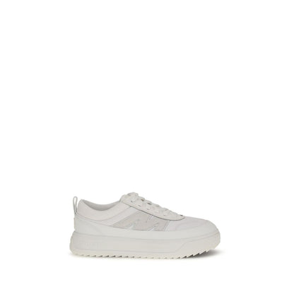 Athletic Sneakers by Moncler for men in eva tu & bos taurus nubuck calf leather white, signature & monogram features an effortless chic silhouette, showcasing the signature athletic style of the Men's Athletic EVA TU & Bos Taurus Nubuck Calf Leather Sneakers collection with a truly effortless chic finish.