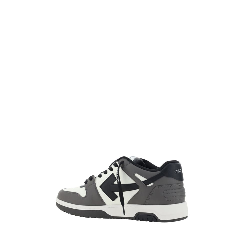 Athletic Sneakers by Off-White for men in polyester & bos taurus calf leather multicolor, white & signature features an timeless silhouette from the Men's Tennis Polyester & Bos Taurus Calf Leather Athletic Sneakers collection, showcasing a timeless tennis style for a timeless look.