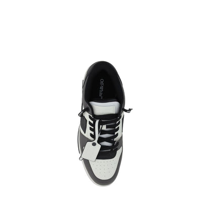 Athletic Sneakers by Off-White for men in polyester & bos taurus calf leather multicolor, white & signature features an exquisite silhouette, showcasing the premium tennis style of the Men's Tennis Polyester & Bos Taurus Calf Leather Athletic Sneakers with an exquisite finish.