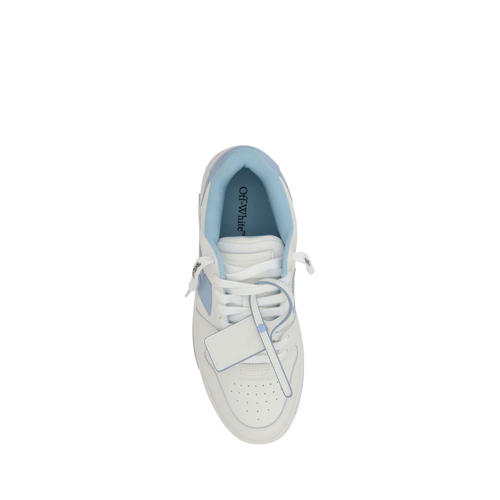 Athletic Sneakers by Off-White for men in polyester & bos taurus calf leather white & signature features an timeless silhouette from the Men's Athletic Polyester & Bos Taurus Calf Leather Sneakers collection, showcasing a timeless athletic style for a timeless look.
