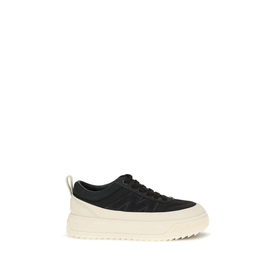 Athletic Sneakers by Moncler for women in eva tu polyamide nubuck leather black, signature & monogram features an timeless silhouette from the Women's Athletic EVA TU Polyamide Nubuck Leather Sneakers collection, showcasing a timeless athletic style for a timeless look.