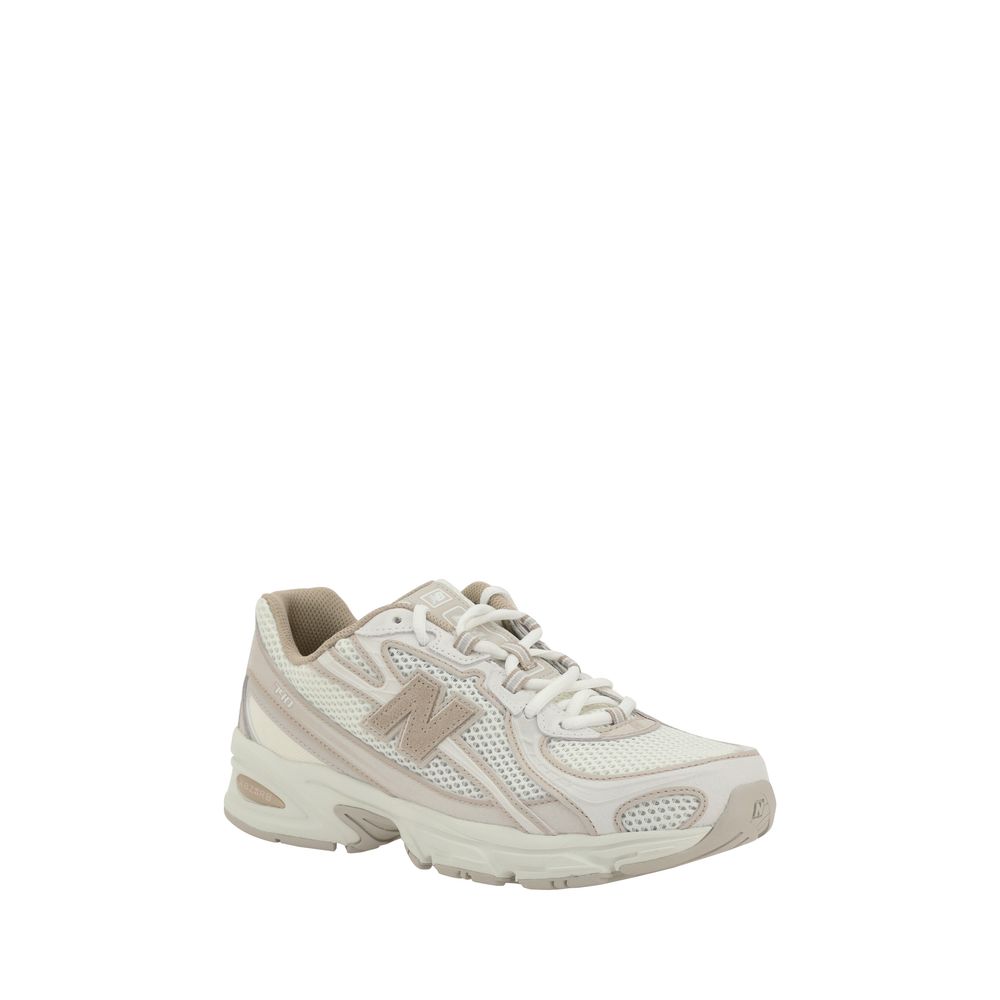 Athletic Sneakers by New Balance for women in bos taurus calf leather white & monogram showcases an impeccable silhouette, defined by an impeccable athletic style design that perfectly captures the essence of the Women's Athletic Bos Taurus Calf Leather Sneakers.