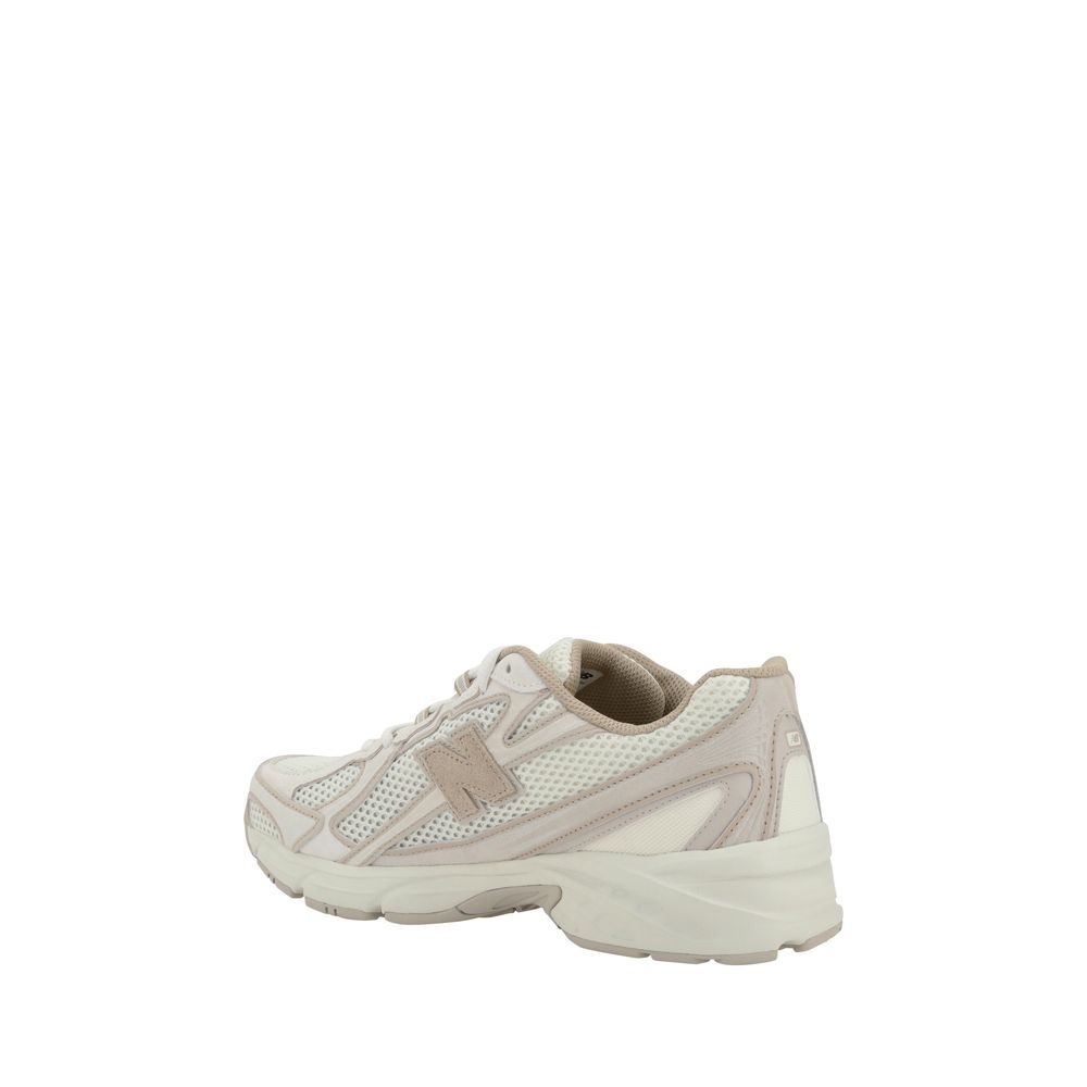 Athletic Sneakers by New Balance for women in bos taurus calf leather white & monogram features an exquisite silhouette, showcasing the premium athletic style of the Women's Athletic Bos Taurus Calf Leather Sneakers with an exquisite finish.
