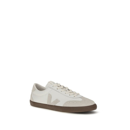 Sneakers by Veja for women in organic cotton & bos taurus suede calf leather white features an fashionable silhouette, showcasing the premium Women's Fashion Organic Cotton & Bos Taurus Suede Calf Leather Sneakers in a fashionable fashion style that offers a fashionable finish for refined style.
