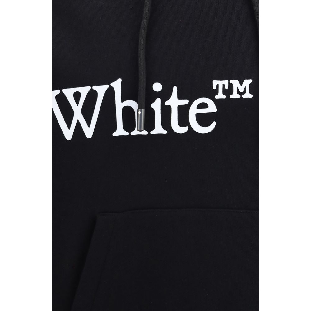 Sweatshirt Hoodie by Off-White for men in cotton black, white & print features a edgy silhouette, detailed with a edgy hooded neckline and for a refined finish.