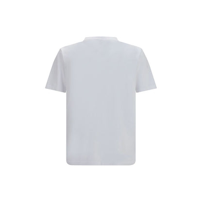 T-Shirt by Off-White for men in cotton white showcases a unassuming silhouette, artfully detailed with a refined crew neckline and unassuming for a sophisticated, contemporary look.