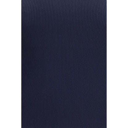 Tank Top by Max Mara for women in polyester & viscose blue showcases a sumptuous silhouette, artfully detailed with a sumptuous and for a truly sumptuous finish.