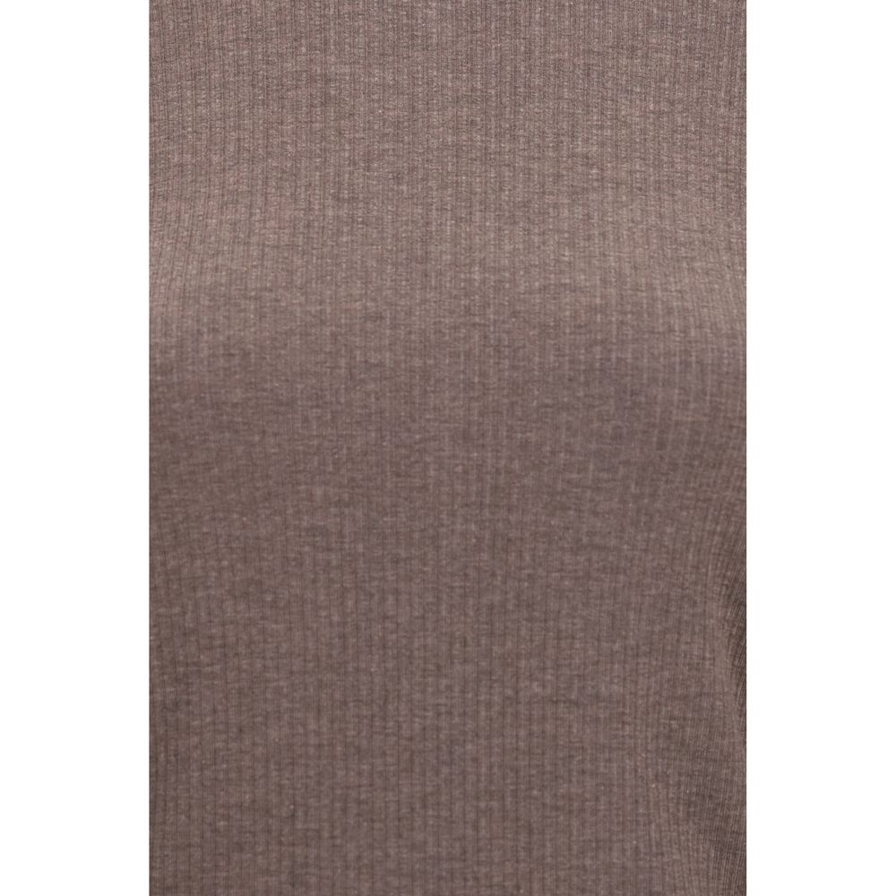 Sweatshirt by Max Mara for women in lyocell & silk brown & signature features an exquisite silhouette, showcasing and details for a exquisite look.