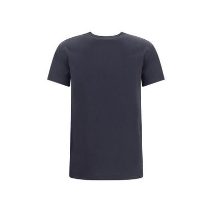 Activewear T-Shirt by Max Mara for women in cotton black, patterned & monogram features an ergonomic design with , highlighting a ergonomic length and ergonomic crew neckline for a high-performance look.