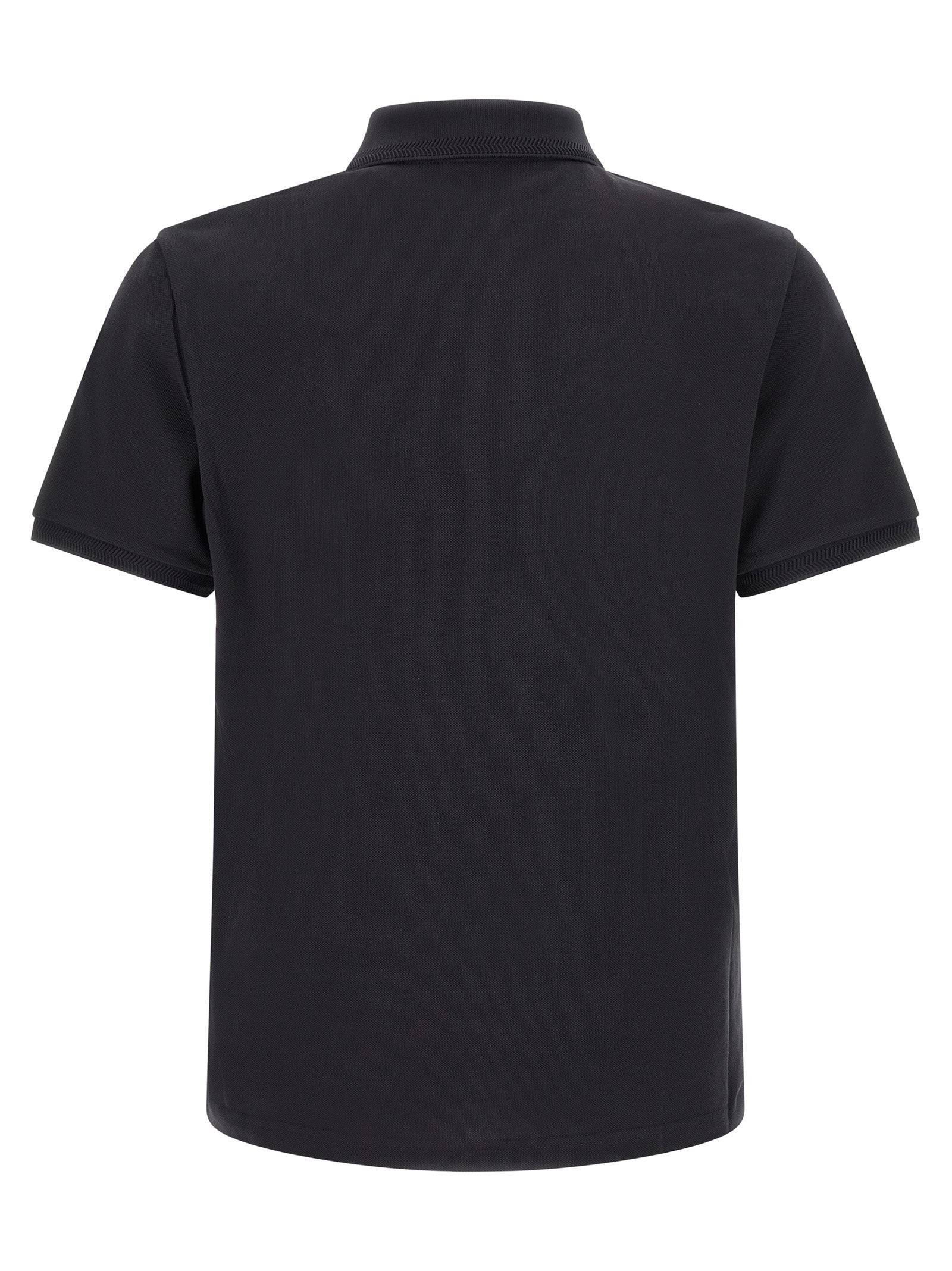 This Polo Shirt by Moncler for men in cotton felt blue presents a flawless silhouette, showcasing flawless detailing and a refined for a truly flawless aesthetic.