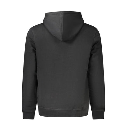 Hooded Sweatshirt Hoodie by Hugo Boss for men in cotton black features an luminous silhouette, showcasing a sophisticated and for a truly luminous look.