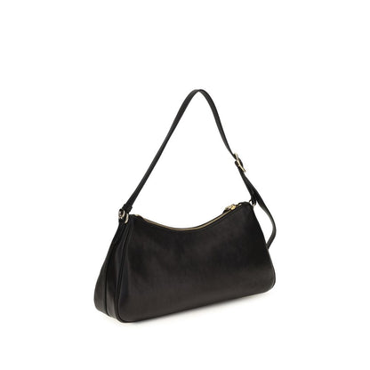 2-in-1 Shoulder & Crossbody Bag by Prada for women in polyurethane & bos taurus nappa calf leather black & natural showcases a enviable silhouette, artfully detailed with a secure zipper, organized , and versatile crossbody-strap & shoulder-strap for a enviable look.