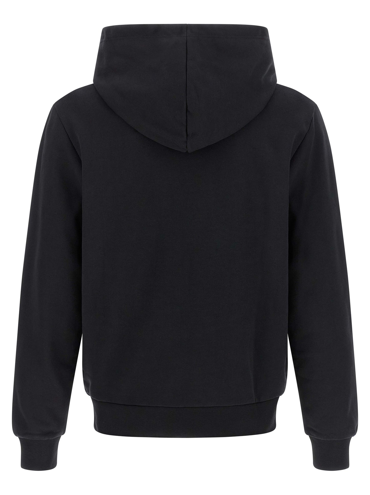 Sweatshirt Hoodie by A.P.C. for women in cotton black features a authentic silhouette, showcasing a sophisticated hooded neckline and authentic detail for a refined finish.