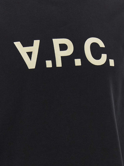 Sweatshirt Hoodie by A.P.C. for women in cotton black showcases a city-ready silhouette, artfully detailed with a signature and for a city-ready finish.