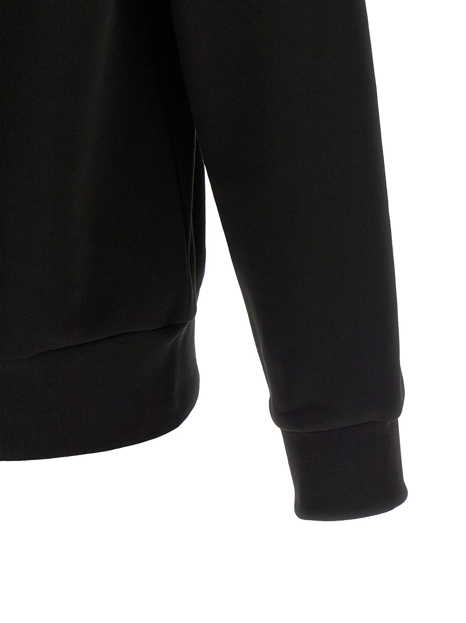 Sweatshirt by Lacoste for men in cotton black & green presents a smart casual silhouette, featuring a smart casual and for a sophisticated look.