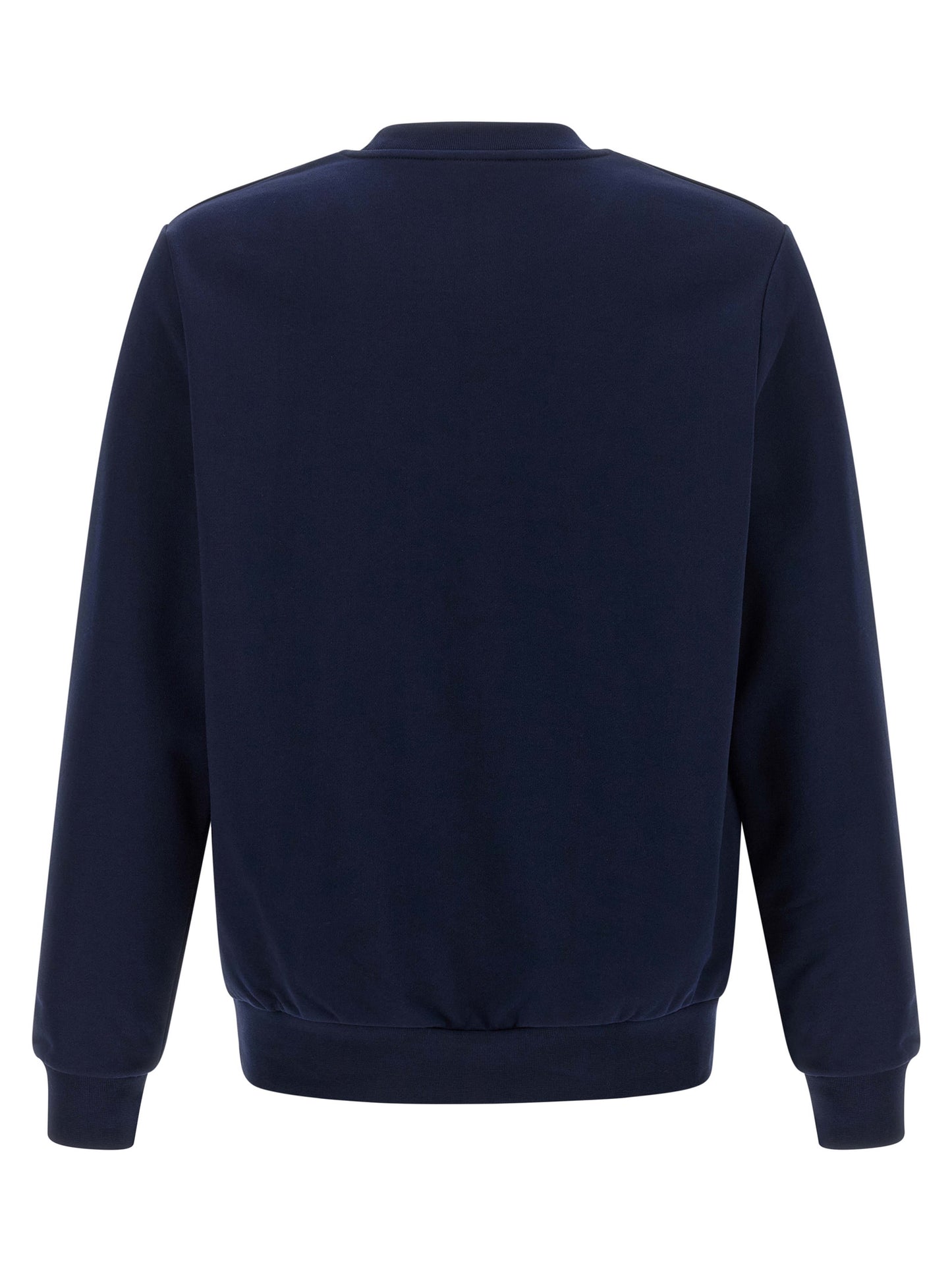 Sweatshirt by Lacoste for men in cotton green & navy features an provocated silhouette, detailed with a provocated and a refined round crew neckline for a sophisticated aesthetic.